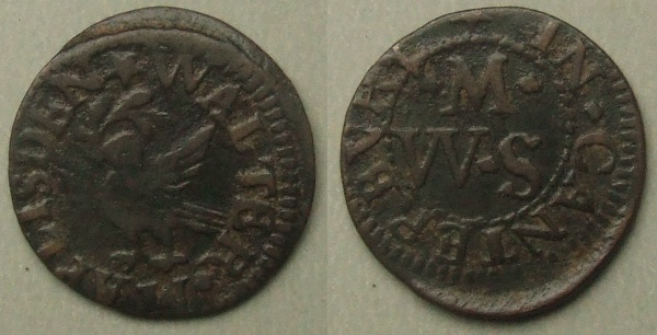 Canterbury, Walter Maplisden farthing Canterbury, Walter Maplisden farthing